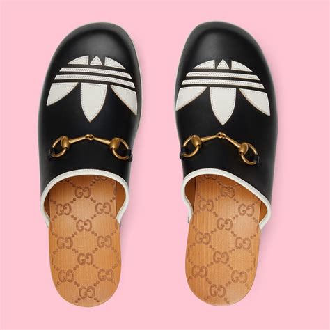 adidas gucci clog|gucci x adidas formal shoes.